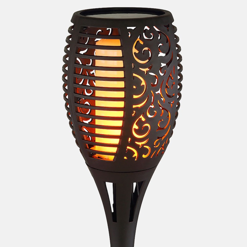 Садовый фонарь «Факел» на солнечной батарее с эффектом пламени