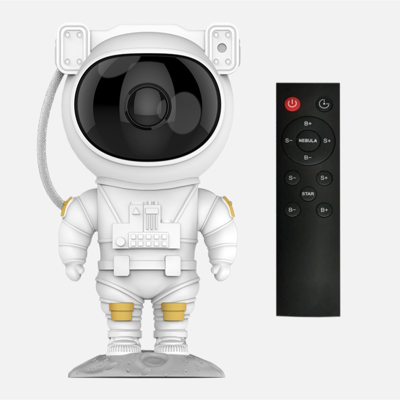 Лазерный ночник-проектор звездного неба "Астронавт" с пультом.