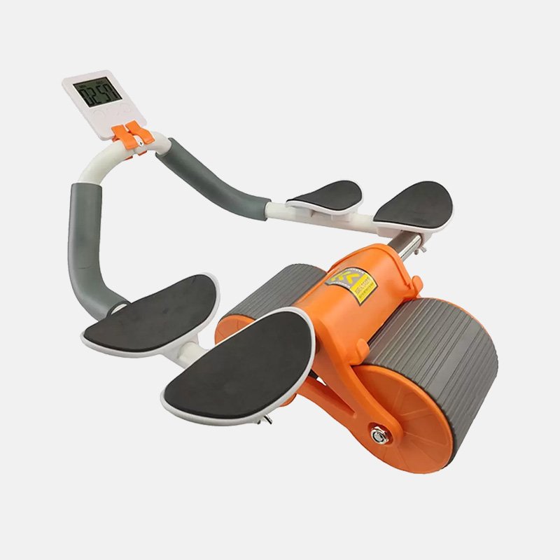 Ролик для пресса Power с обратным откатом, 4х точечная локтевая поддержка