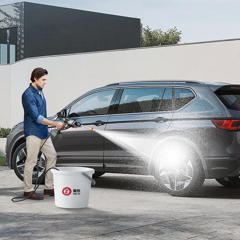 Аккумуляторная мойка высокого давления на 2 аккумулятора